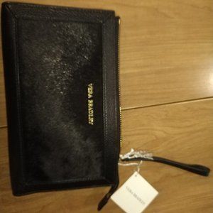 Vera Bradley Calf Hair Wristlet